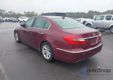 2013 Hyundai Genesis 3.8 из США, поврежденный, VIN KMHGC4DD1DU212233
